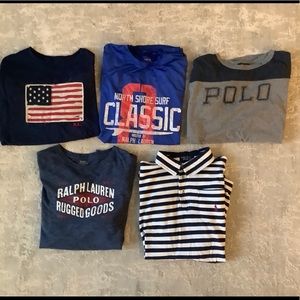 Polo Ralph Lauren Boys Tops x 5 XL 18-20